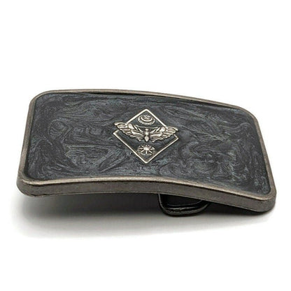 Black Moth Belt Buckle - Tilted Trinket Designs