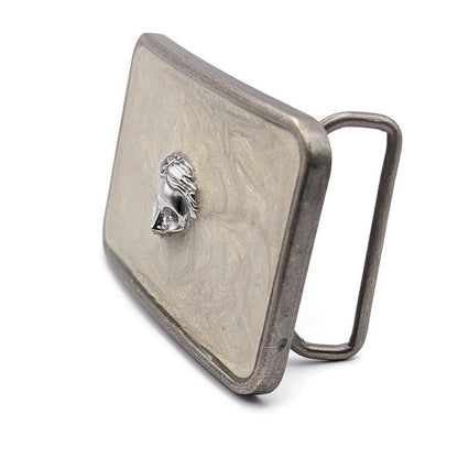 Broken Statue Belt Buckle - Tilted Trinket Designs